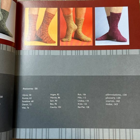 Sock Innovation Book of 20+ Knitting Patterns - Picture 11 of 12